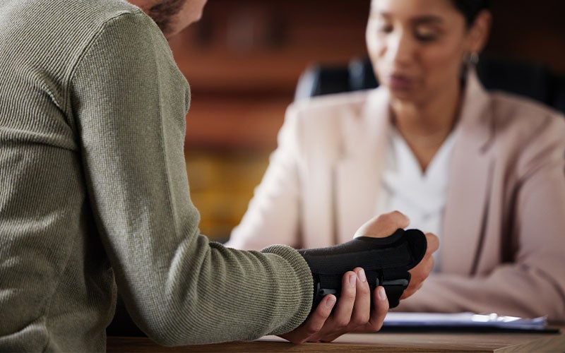 Personal injury attorney consultation